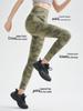 Personality Camouflage Shark Pants: Women's Autumn/Winter Abdomen Control Yoga Leggings