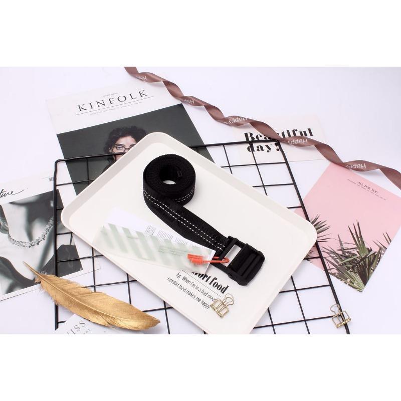 Новый холщовый ремень в индустриальном стиле OFF-white, тот же модный ремень