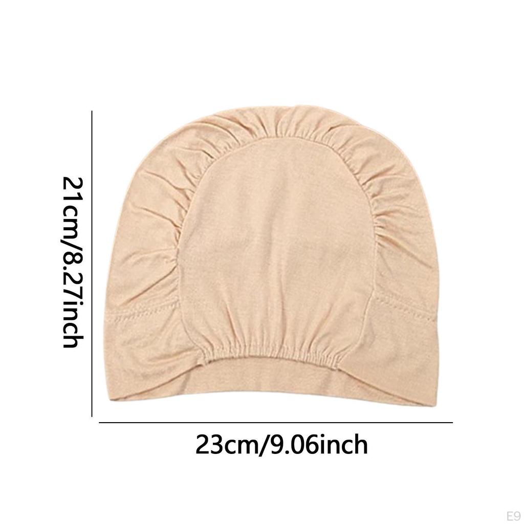 Muslim Women Indian Turban Hat Stretch Bandana Comfortable Fashion Hijab Cap