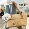 Pet Travel Shoulder Bag - Warm, Windproof, for Cats & Dogs