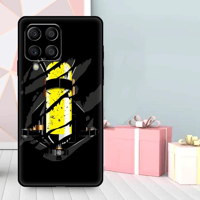 Чехол для телефона 'Герои-пожарные Пожарный' для Samsung Galaxy M35 M56 M12 M06 M32 M52 M55 M15 M11 M13 M14 M16 M36 M31 M53 M34 M54