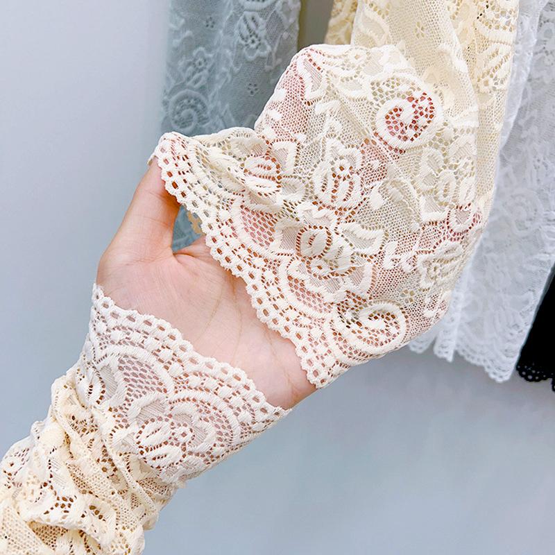 1 пара однотонных варежек без пальцев с защитой от ультрафиолета, тонкие рукава, мягкие дышащие многофункциональные солнцезащитные перчатки