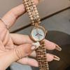 Bracelet Small Gold Watch Women's Watch Disc Design Two-hand Simple Women's Watch Niche Fashion Quartz Watch