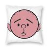 Karl Pilkington Face Square Pillowcase Polyester Linen Velvet Printed Zip Decor Car Cushion Cover 18"