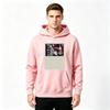 Men Anime Print Long Sleeve Pullover Hoodie Casual Heaven Earth Quote Graphic Sweatshirt for Daily Wear