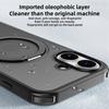 For iPhone 16 Case Compatible with MagSafe Ring Kickstand TPU+PC Back Cover