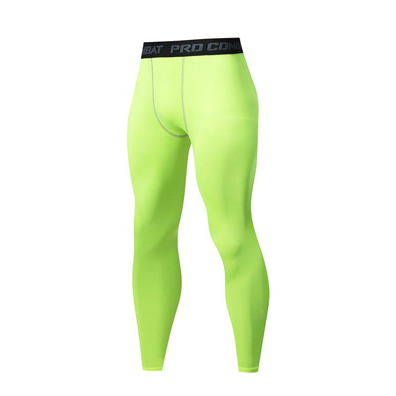 Мужские быстросохнущие компрессионные леггинсы — дышащие, высокоэластичные для баскетбола, бега и фитнеса.