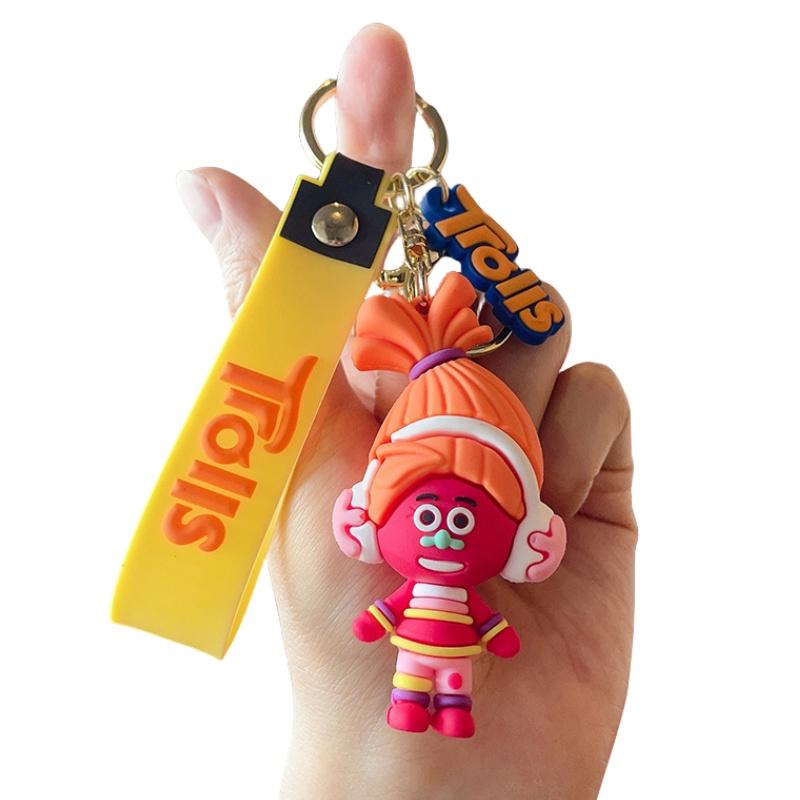 Cute Magic Elf Keychain Adorable Metal Bag Pendant Creative Car Accessory Wholesale