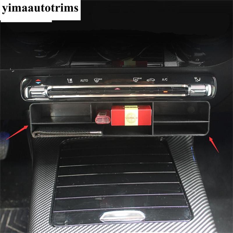 Center Control Storage Box Container Accessories For Mercedes-Benz A B GLB Class GLE GLS W177 W247 X247 W167 X167 - 2024