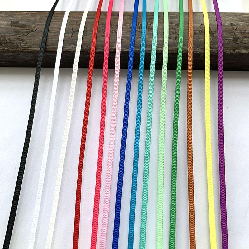 5 м/16,4 фута в каждой упаковке, тонкие ленты шириной 3 мм для шитья шляп, занавесок, платьев, аксессуаров для самостоятельного изготовления, ручная работа, изогнутая лента, тесьма, украшения из ткани