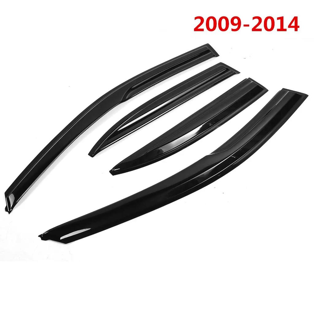 4x Car Door Window Vent Visor Deflector Rain Guard Awning Shelter for ACURA TSX 4 Door Sedan 2004-2014 Window Visor Rain Guard