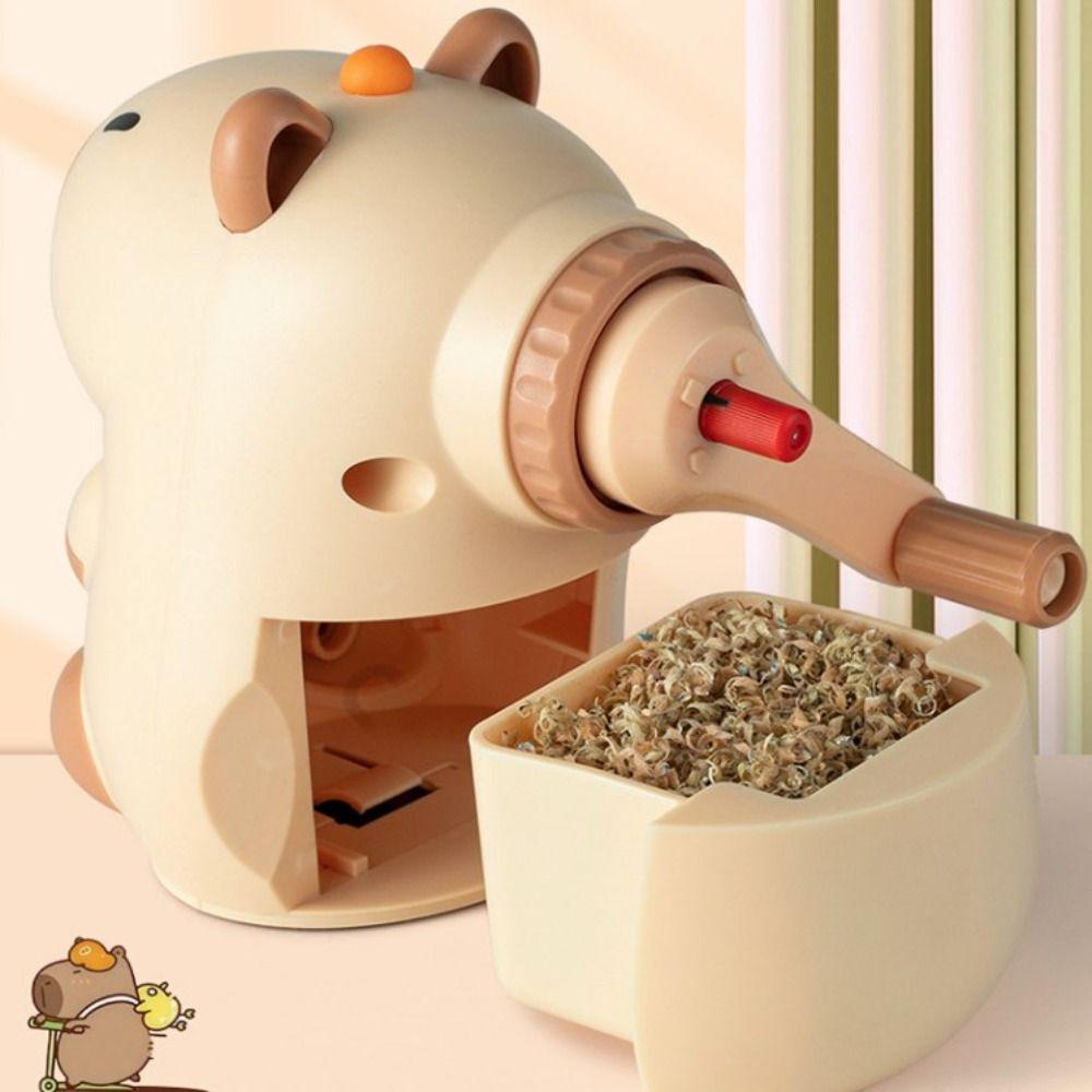 Милая капибара точилка для карандашей ручные инструменты для заточки карандашей капибара точилка для карандашей школьные принадлежности