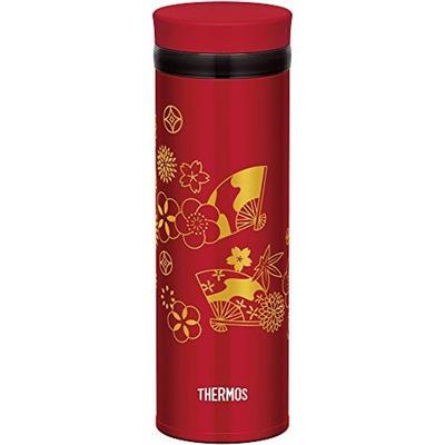 Thermos Japan-made Water Bottle Vacuum Insulated Portable Mug 0.35L Fan JNY-351 OGI