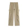 Khaki paratrooper quick-drying pants thin summer new high-waisted and thin outdoor sports tooling casual pants