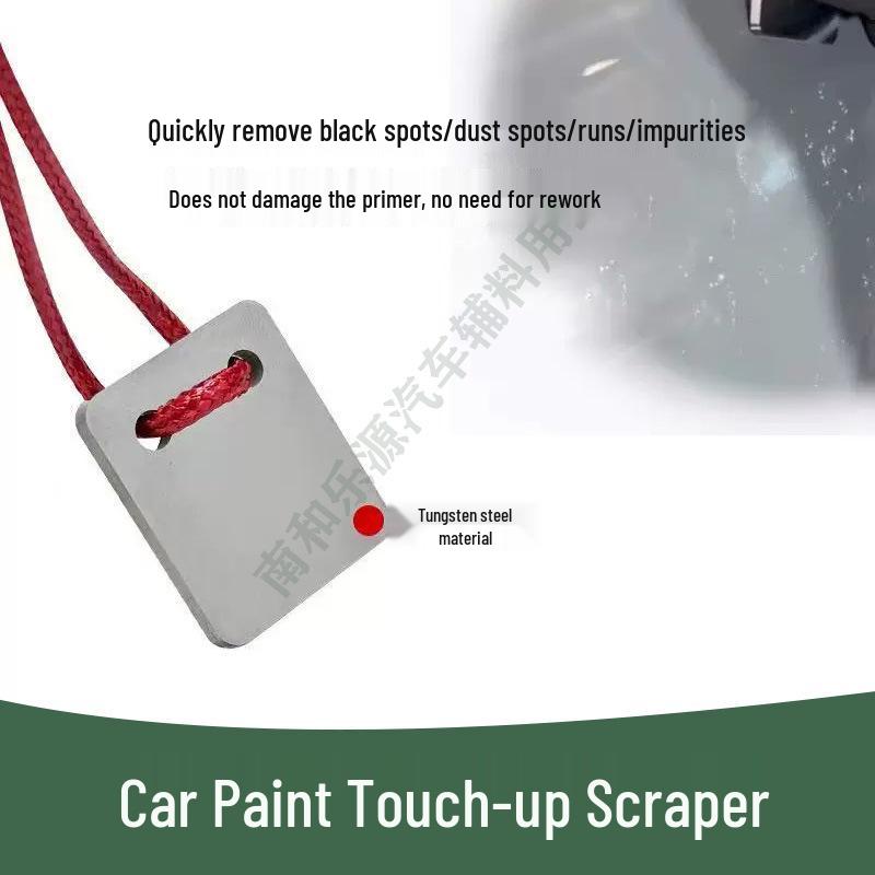 Car Spray Paint Scraper for Spot Repair: Clear Coat Removal, Sanding, Film Polishing, Stain Cleaning