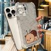 Чехол для телефона: 2D плоский, подходит для iPhone 18 17 16 15 14 13Pro, прозрачный чехол с защитой углов, спиральная ракушка улитки, рождественские и хэллоуинские подарки