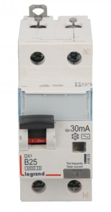 Wyłącznik Różnicowo-Nadprądowy 2P 25A B 0,03A Typ Ac P312 Dx3 410923