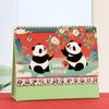 Chinese New Year Desk Calendar 2026 Lunar Standing Flip Calendar Zodiac Horse