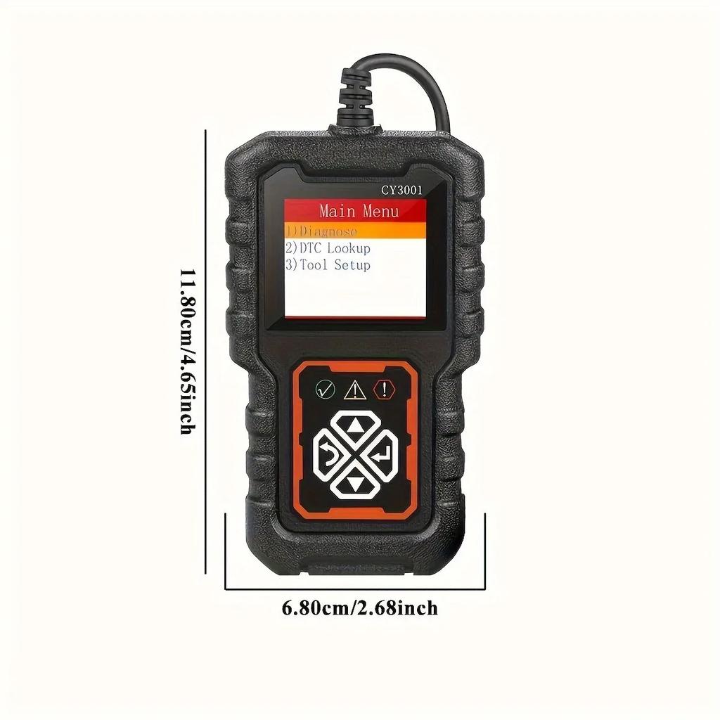 2025 Сканер OBDII Автомобильный диагностический инструмент 3001 Сканер OBD2, Считыватель кодов неисправности двигателя Режим CAN Диагностический сканирующий инструмент для Obd2 Scanne