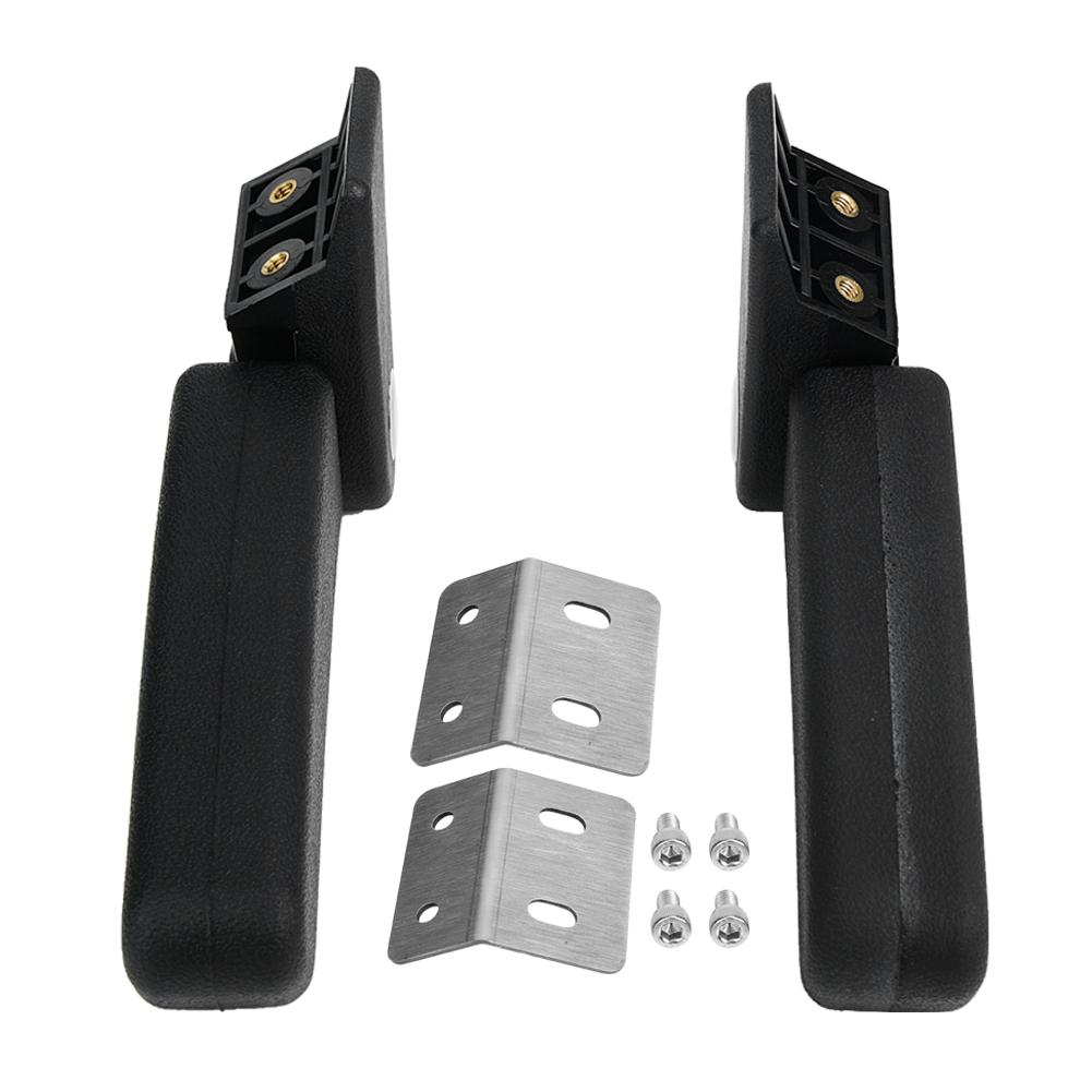 Motorcycle Passenger Rear Folding Top Case Box Rear Armrest Kit for Box Rear Armrest Motorcycle Box Armrest