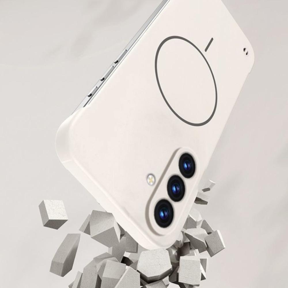 Оригинальный Ультратонкий Чехол-Бампер Для Magsafe Для Samsung A57 A37 A17 A56 A36 A26 A16 A55 A35 A15 A05 A54 A53 A34 Матовый Чехол