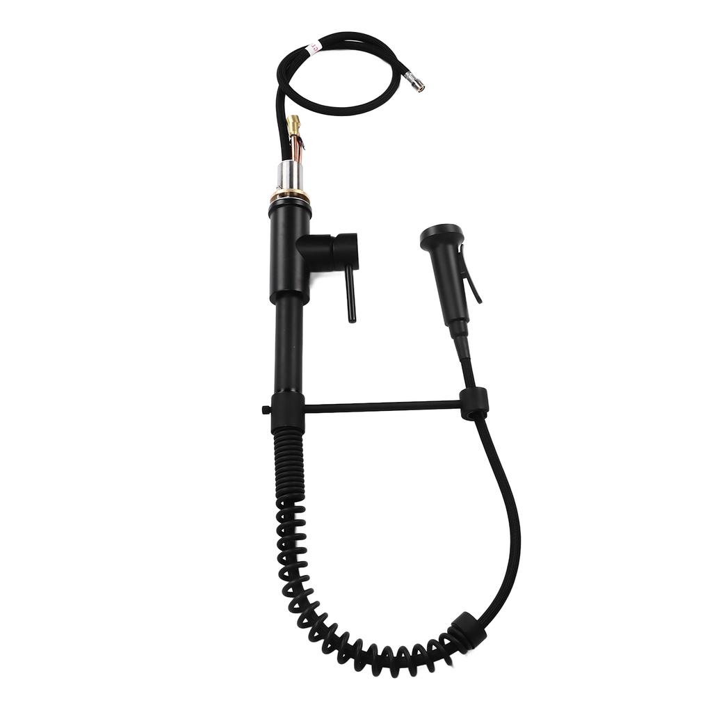 G1/2 гибкий выдвижной кран черный смеситель для мойки холодной и горячей воды кран для раковины водопроводный кран для домашнего хозяйства