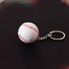 Volleyball Baseball Fun Keychains Car Pendant Key Ring Bag Pendant Ball KeyChain Key Holder