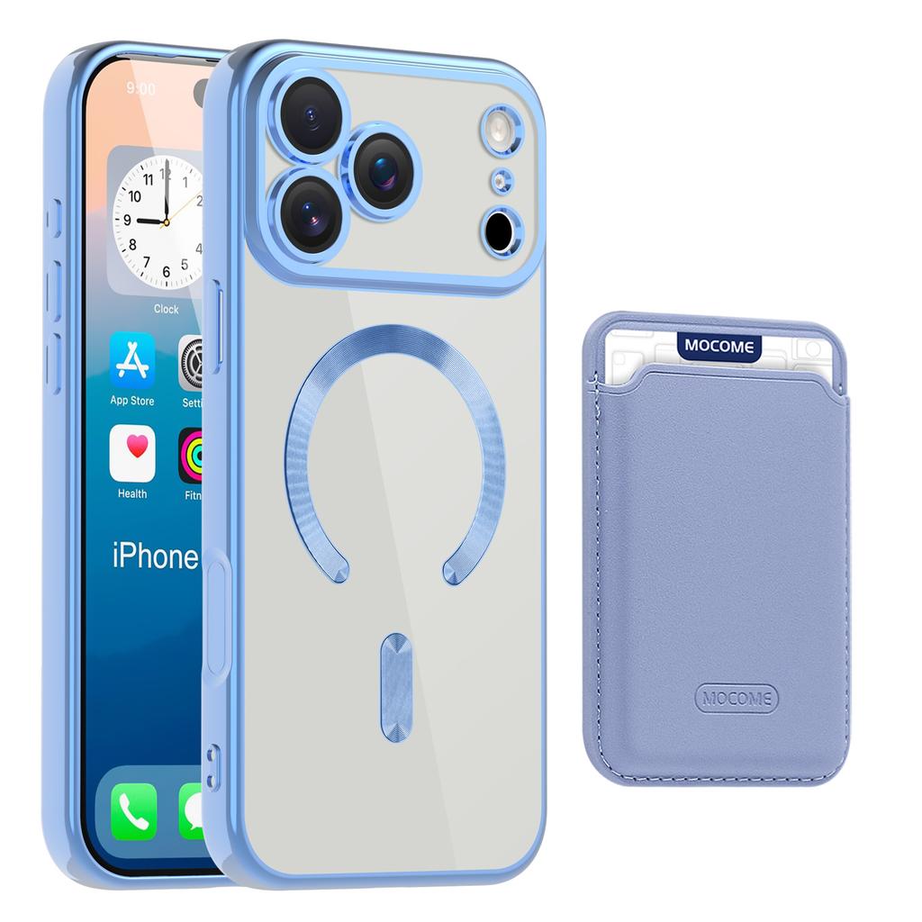 Для iPhone 11 12 13 14 15 16 17 Pro Max Air 16E 16 Plus Чехол для телефона с беспроводной зарядкой Роскошный магнитный кошелек для карт Защитный чехол