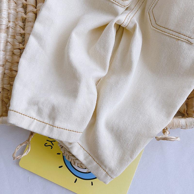 Новые весенние детские брюки, брюки с талией для девочек, модные джинсовые брюки для мальчиков, джинсы для девочек