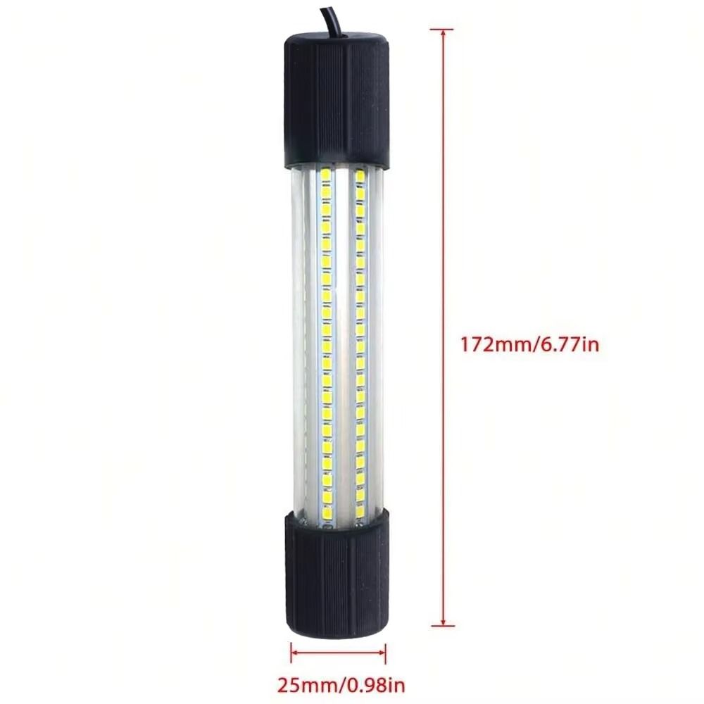 Waterproof 12V Fishing Light 126LEDs Lures Finder Lamp LED Underwater Light Boat Outdoor