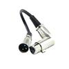 1 Multifunctional Practical 3-Pin XLR Patch Cable, Female To Male, 20cm