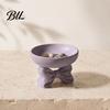 Decorative Catchall Tray 3D Printed Elegant Bow Jewelry Tray, Purple Ring Earring Holder, Sweet Style Ornament Holder Vanity Organizer, Entryway