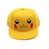 r Pikachu Poke Monster Adult Women's Embossed Spandex/Polyester Bucket Hat for Cosplay Cartoon Summer Fisherman