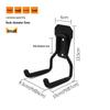 Прочные клейкие металлические крючки Jundingying 60 кг (2-Pack)