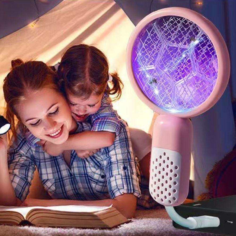 UV Light Insect Racket Mini Mosquito Zapper New Mosquito Swatter  Home
