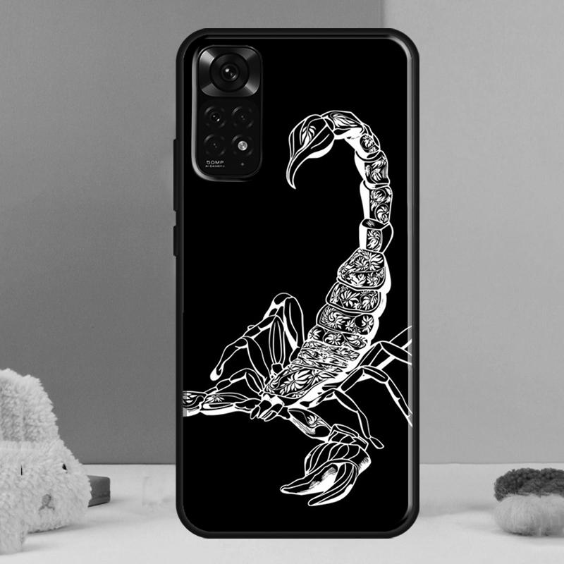 Чехол Scorpion для Xiaomi Redmi Note 13 12 Pro 14 11 9 10 9S 10S 11S 12S Redmi 14C 13C 10C 12C
