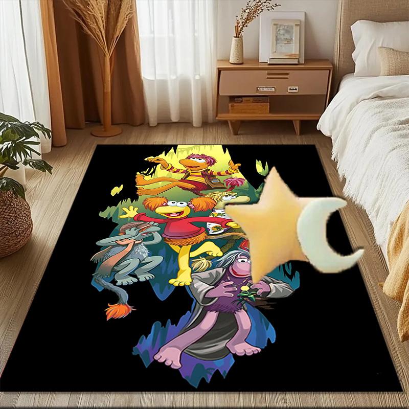 Muppet Show: Friendship Adventure Rug Office Floor Mat - Machine Washable for Bedroom, bedroom, livingroom, Room Decor Fan Gifts Christmas