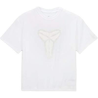 Футболка Kobe 9 Max 90, удобная, мягкая, повседневная, с коротким рукавом, мужская, белая FZ8072-100