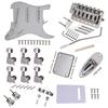 ST Style Electric Guitar Full Set DIY Accessory Kit Including Prewired Pickguard Bridge SSS Pickups and Other