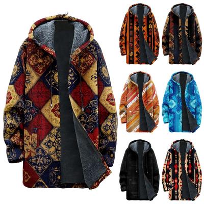 Мужская плотная куртка с карманами на молнии и карманами, вставленными в хлопковую куртку