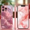 Красочный гальванизированный стеклянный чехол для телефона iPhone 17 16 15 14 13 12 11 Pro Max Plus 16E 17Air
