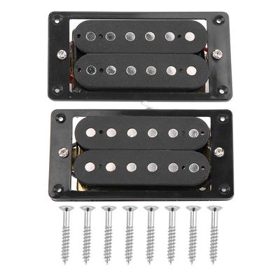 Электрогитарный звукосниматель для STSQ Dual Coil Black Frame Аксессуары для музыкальных инструментов