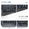 Toyota Noah Voxy 4th Generation R90W Luggage Mat Truck Mat Noah 90 Series Luggage Tray Cargo Mat Trunk Tray Floor Mat Car Parts Luggage Mat Voxy 90