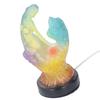Desk Lamp Sea Maid Theme Innovative Vintage Exquisite Color Painting Resin LED Night Light for Home Bedroom Indoor
