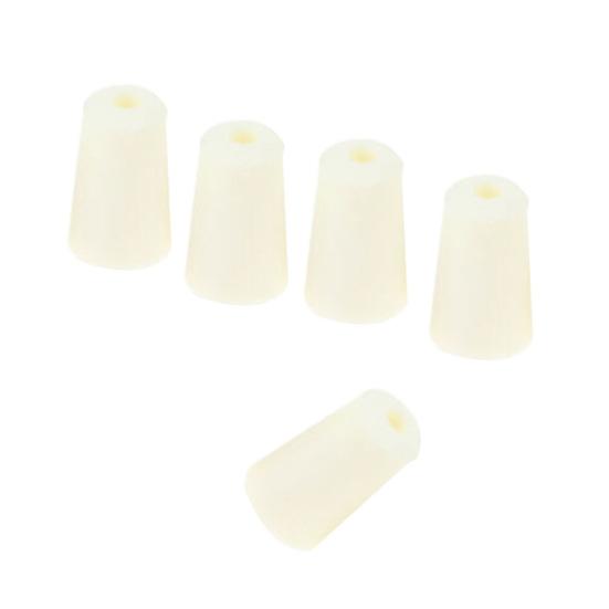 5Pcs Silicone Laboratory Chemistry Rubber Seal Flask Tapered Plugs Stoppers