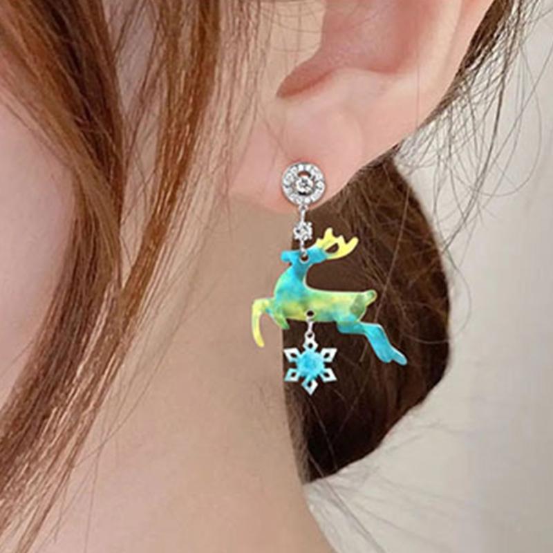 Silicone Molds Pendant Epoxy Resin Mould Christmas Epoxy Resin Mold DIY Jewelry Making Moulds for Christmas Decorations