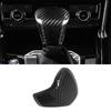 For Volkswagen Tiguan 2017-2024 ABS Carbon Fiber Console Gear Shift Knob Trim 1pcs