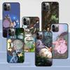 Anime Totoro Spirited Away Case For Apple Iphone 14 11 13 12 Pro Max Xr 7 8 +Se 2020 Xs 6 6s Plus 5 5s Silicone Phone Cover