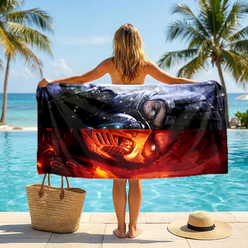 Subzero Fashion Beach Towel: Ideal for Summer Adventures Soft, absorbent and quick drying suitable for swimming and bathing