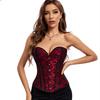 Women's Corset Plus Size Simple Outer Wear Drawstring Waist Corset Chest Support Waist Tightening Beauty Back Fishbone Corset Bustier